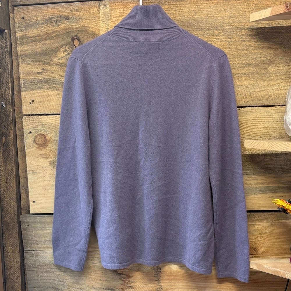 Pendleton Lavender Turtleneck Sweater - image 7
